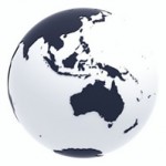 Australia globe