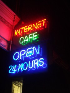 internet cafes photo